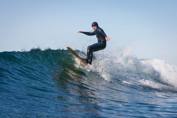 JON WEGENER SURFING FINLESS BLUEGILL IN CALIFORNIA