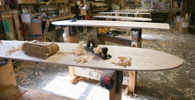 Wegener Shaping Alaia Wooden Board